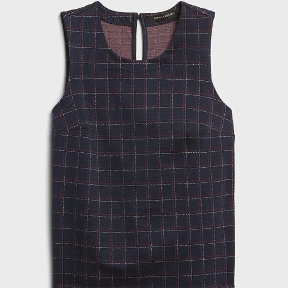 Banana Republic Cropped Shell Top